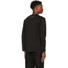 Comme des Garcons Shirt Black Basic Logo Long Sleeve T-Shirt