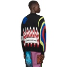 AGR SSENSE Exclusive Multicolor Logo Sweater