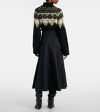 Proenza Schouler Heidi cotton-blend midi skirt