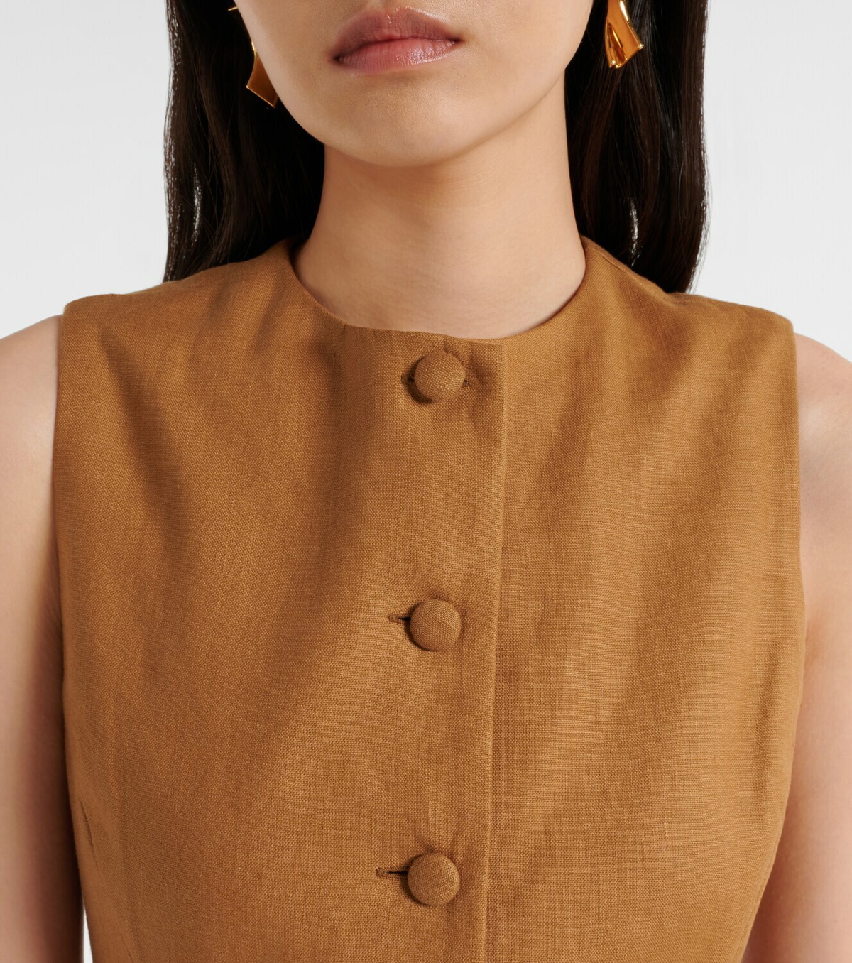 Faithfull Jane linen vest