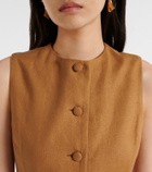 Faithfull Jane linen vest