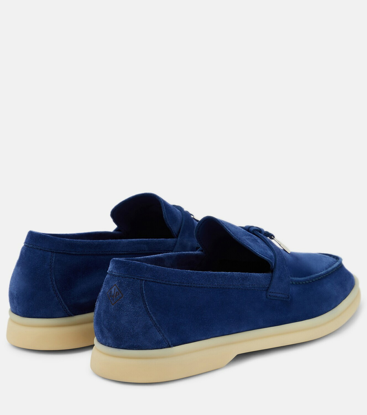 Loro Piana Summer Charms Walk suede loafers