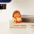 BEAMS JAPAN Fortune Raccoon Dog Piggy Bank in Orange