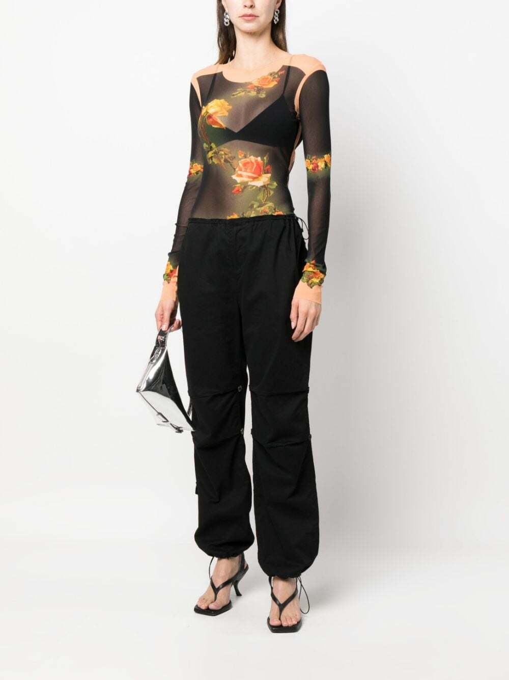 JEAN PAUL GAULTIER - Printed Long Sleeve Top Jean Paul Gaultier