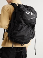 Comfy Outdoor Garment - Logo-Appliquéd Shell Backpack