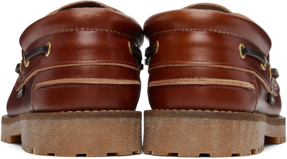 Barbour Brown Re-Engineered Deck Boat Shoes