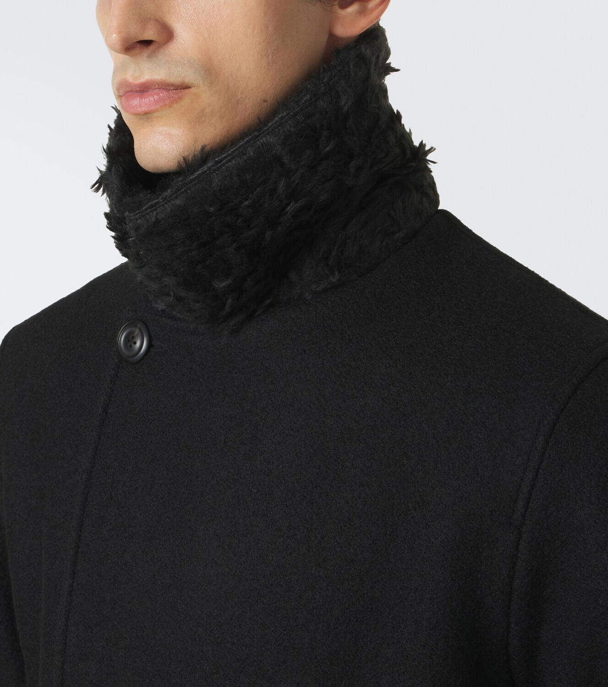 Our Legacy Wage virgin wool peacoat
