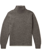 Margaret Howell - MHL Wool Mock-Neck Sweater - Brown