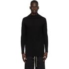 Rick Owens Black Crater Turtleneck