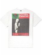 SAINT Mxxxxxx - Denim Tears Saint Tears Printed Cotton-Jersey T-Shirt - White