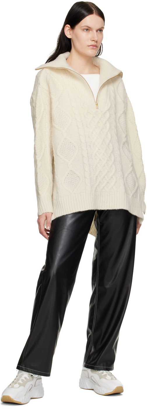 determ; White Twisted Bodysuit