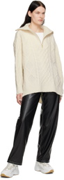 determ; White Twisted Bodysuit
