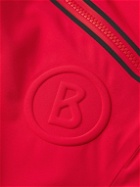 Bogner - Tim2-T Straight-Leg Belted Logo-Embossed Ski Pants - Red