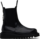Toga Virilis SSENSE Exclusive Black Calfskin Chelsea Boots