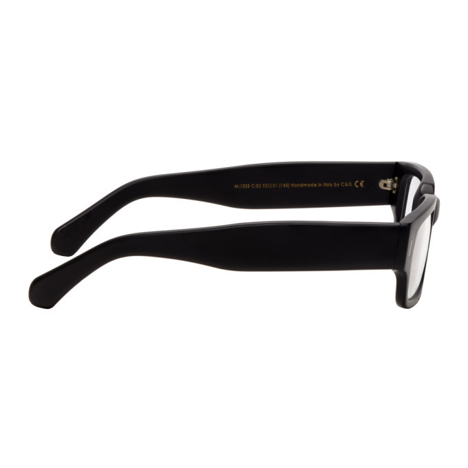 Cutler and Gross
M1142 Black Sunglasses 9690 Square Sunglasses | Cutler and Gross main image 4