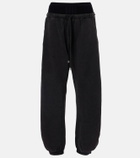 The Attico Cotton jersey sweatpants