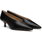 Le Monde Beryl Black Babouche Kitten Heels