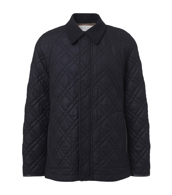 Photo: Gabriela Hearst Clarence quilted wool and cashmere jacket
