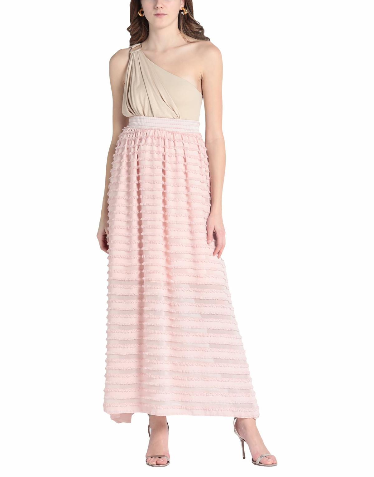 Jijil Womens Maxi skirt Light in Pink