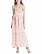 Jijil Womens Maxi skirt Light in Pink