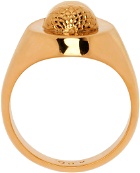 A.P.C. Gold Acorn Ring