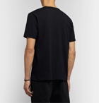 Undercover - Printed Cotton-Jersey T-Shirt - Black