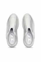 Diesel Metallic mules - Sneakers - Unisex - Silver