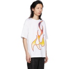 Etudes White Unity Flame T-Shirt