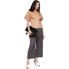 PLEATS PLEASE ISSEY MIYAKE Black Pleats Boston Bag