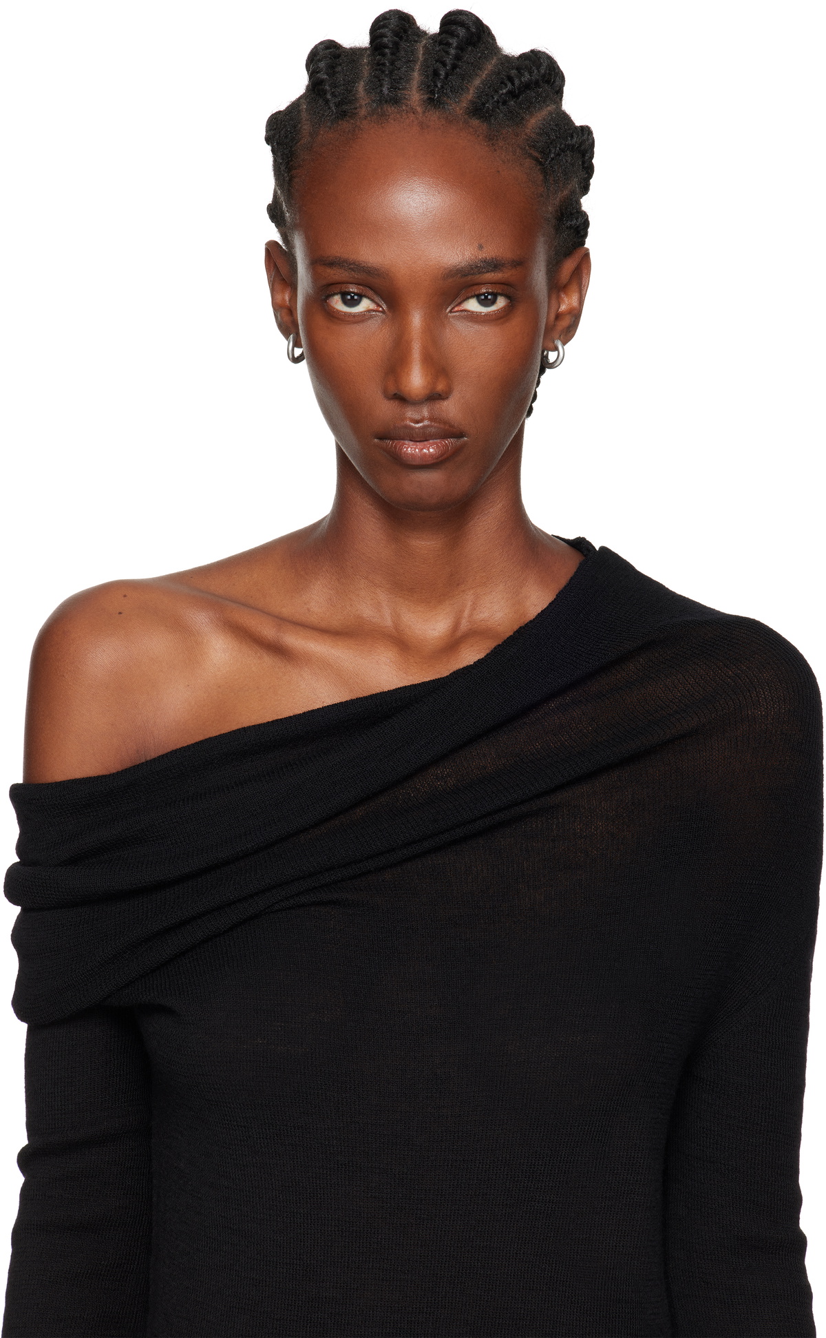 Ann Demeulemeester Mariela Anatomic Loop Earrings