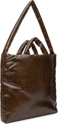 KASSL Editions Brown Pillow Medium Tote