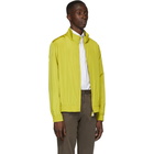 Z Zegna Yellow Blouson Jacket