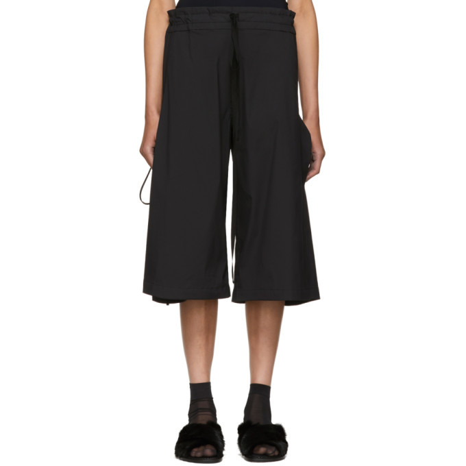 Photo: Roberts | Wood Black Wide-Leg Side Tie Trousers