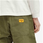 Service Works Men's Classic Canvas Chef Shorts in Olive