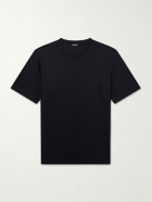 Zegna - Cotton-Jersey T-Shirt - Black