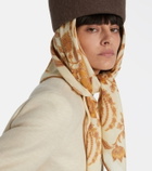 Loro Piana Cashmere and silk scarf