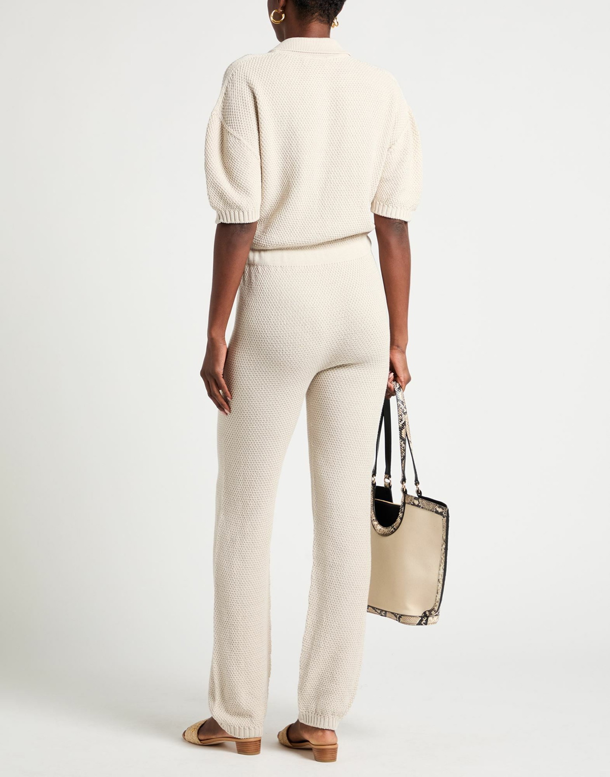 Laneus Womens Jumpsuit Cream