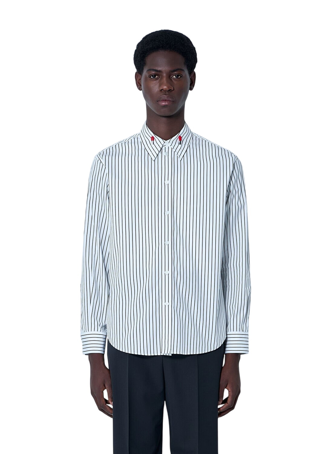 Bottega Veneta White & Green Printed Shirt Bottega Veneta