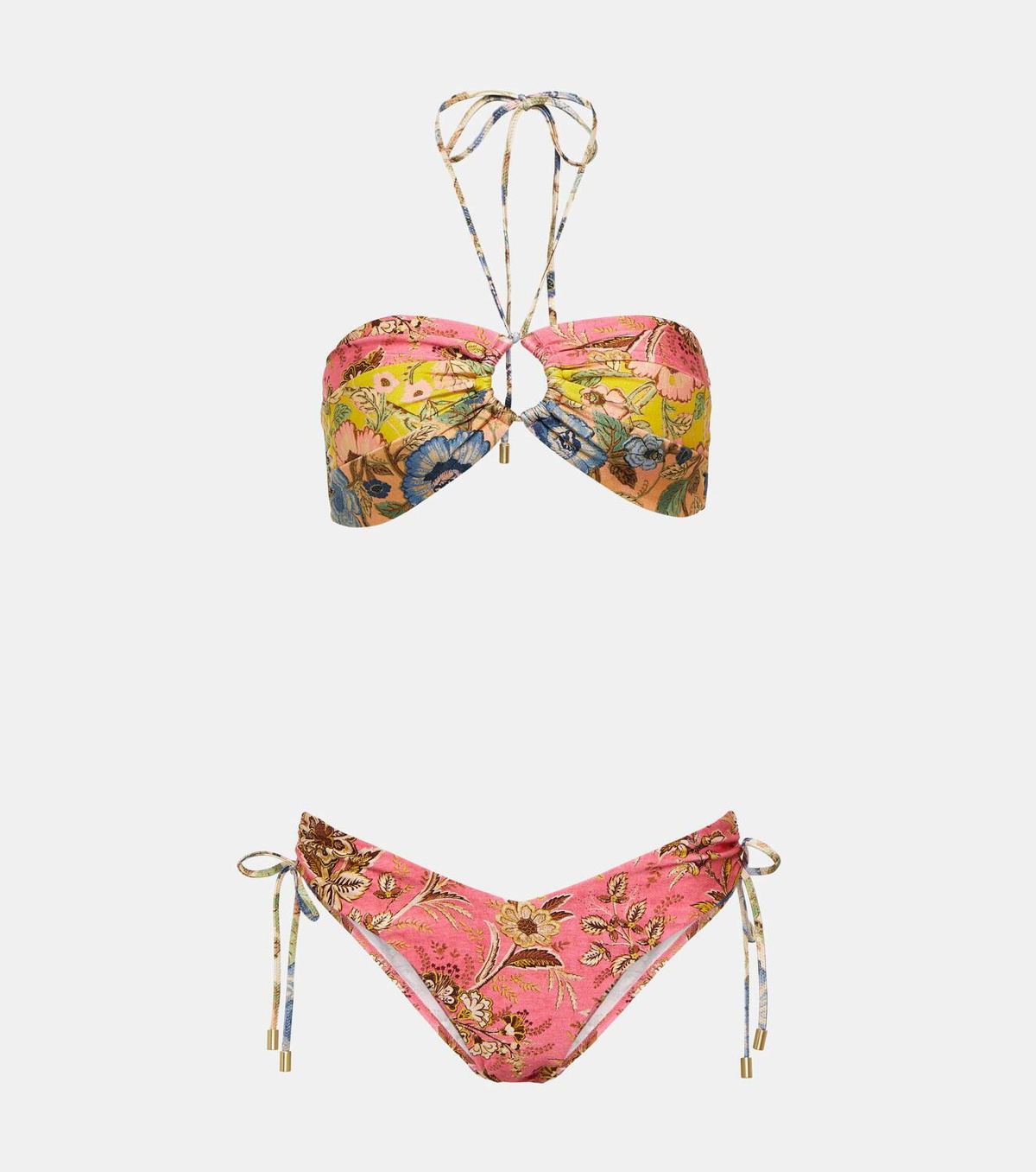 Raie floral bikini in multicoloured - Zimmermann