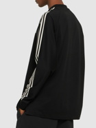 Y-3 - 3-stripe Cotton Long Sleeve T-shirt