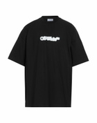 Off-white Mens T-shirt in Black