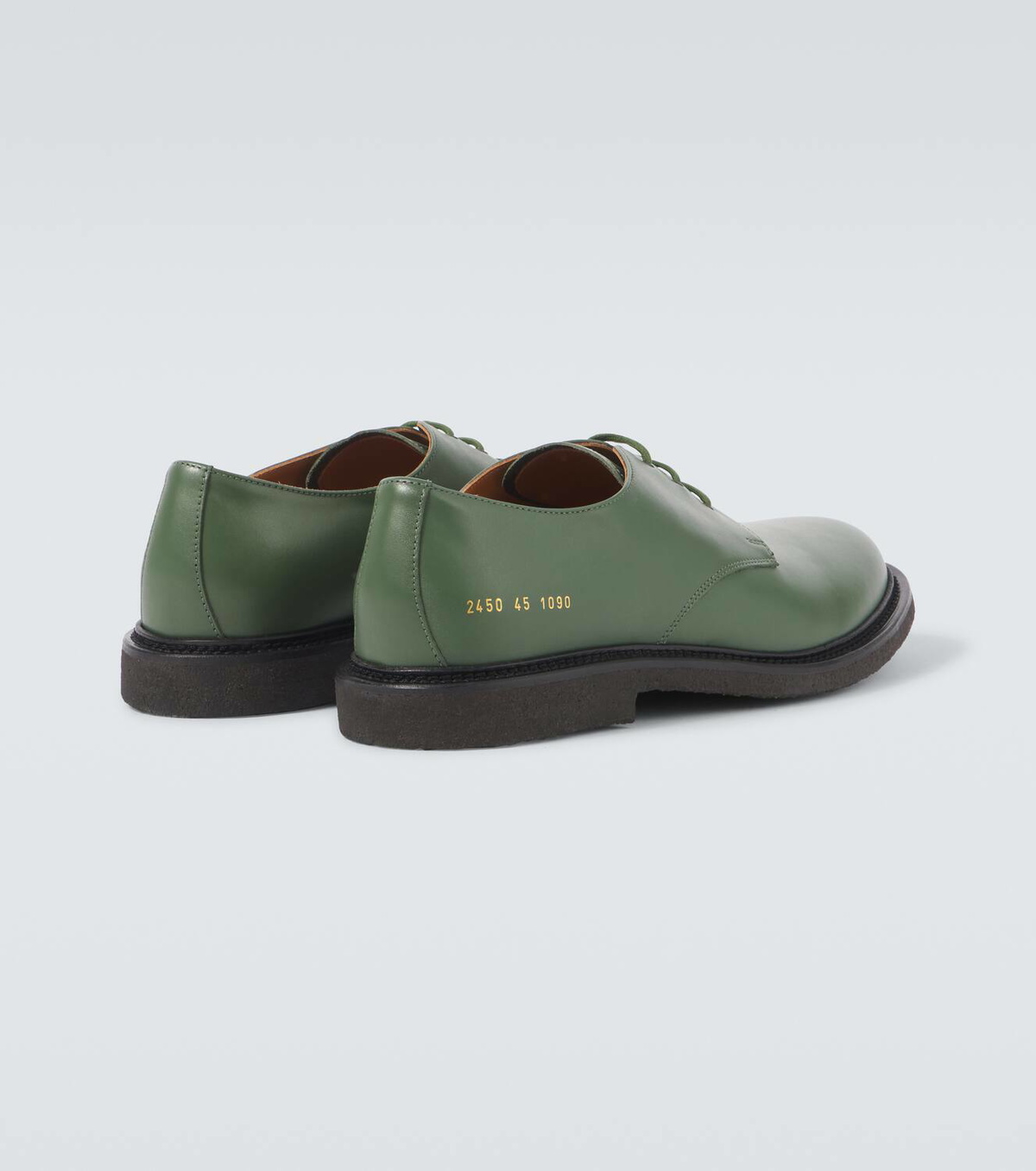 Common Projects Officers leather Derby shoes