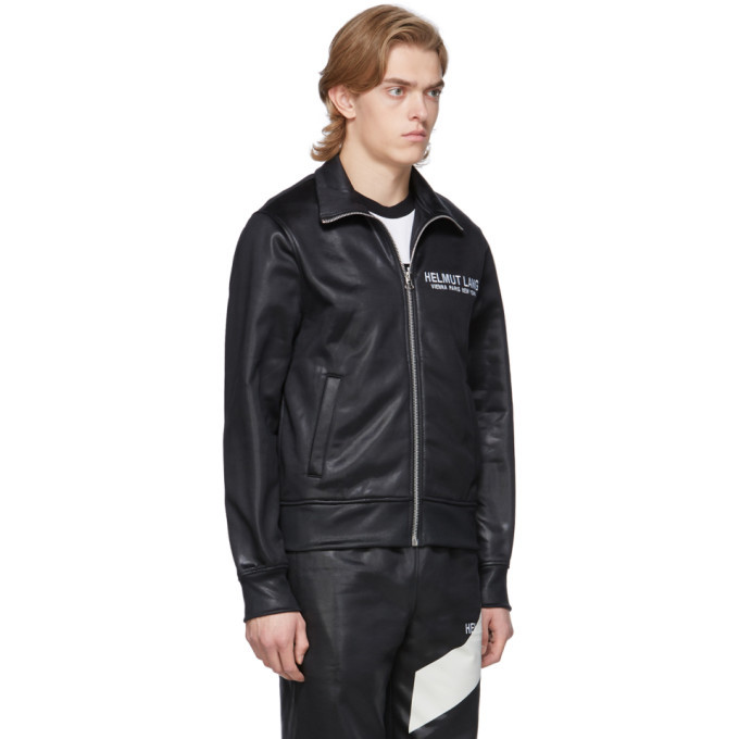 Helmut Lang Black Sash Polsh Track Jacket Helmut Lang