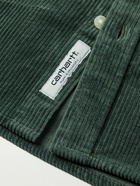 Carhartt WIP - Madison Button-Down Collar Cotton-Corduroy Shirt - Green