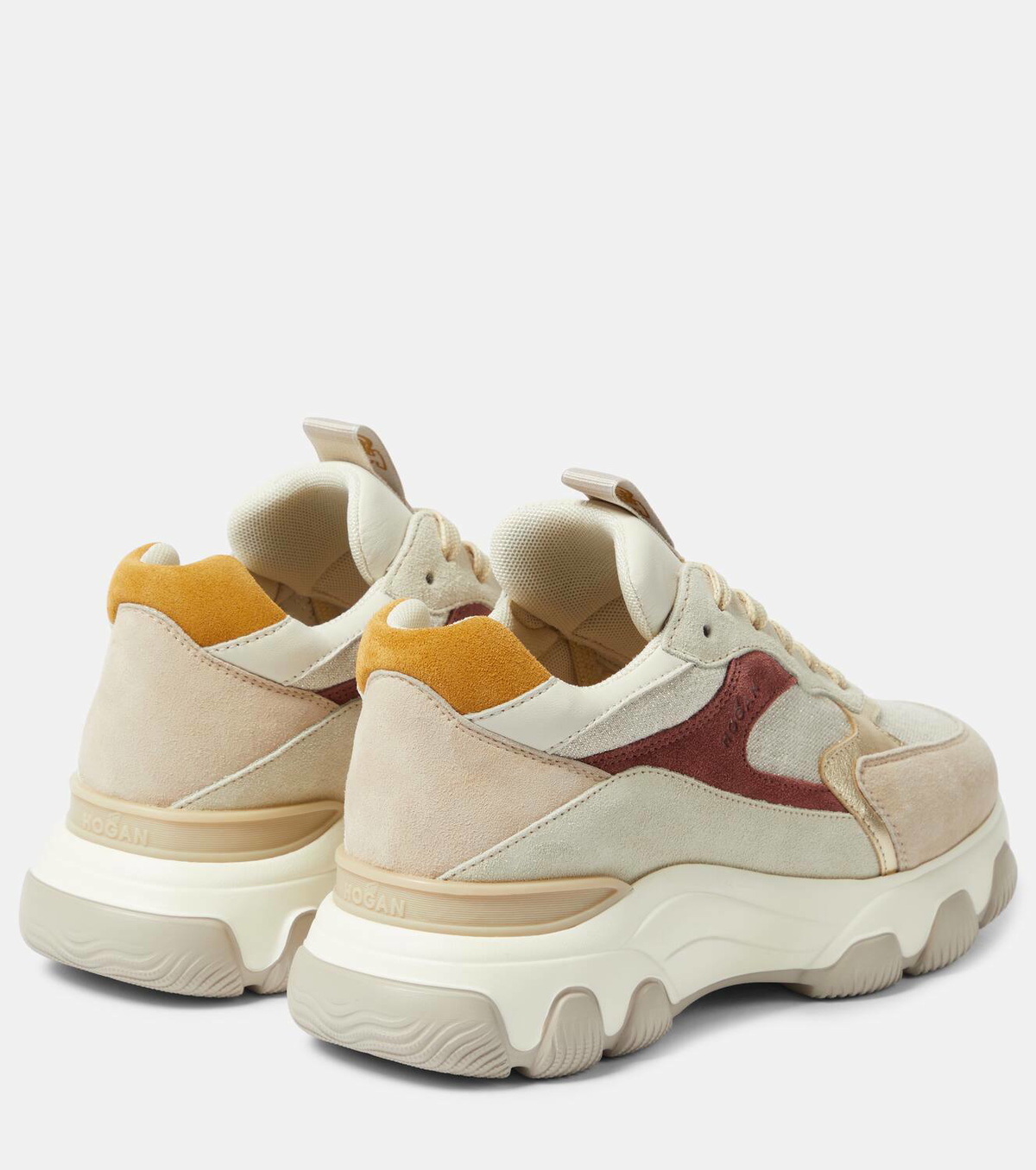 スニーカー HOGAN HYPERACTIVE - Leather and fabric trainers Hogan Hyperactive leather sneakers Hogan