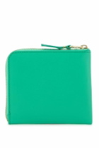 COMME DES GARCONS WALLET zip around wallet portfolio Green