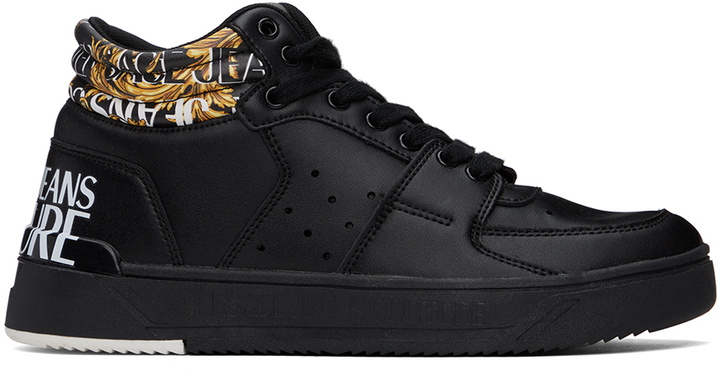 Photo: Versace Jeans Couture Black Starlight Sneakers