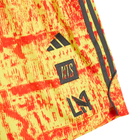 Adidas Los Angeles FC NTS Shorts in Fuchsia/Red/Yellow