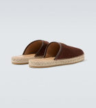 Valentino Garavani Palm Avenue VLogo suede mules