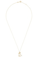 Aliita Conejito Perla 9kt Gold Necklace - One Size